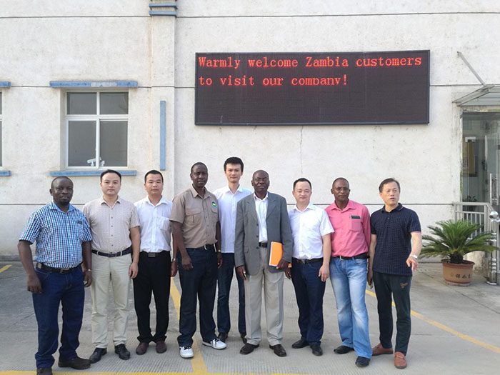 TC Changsha facility — international client visits