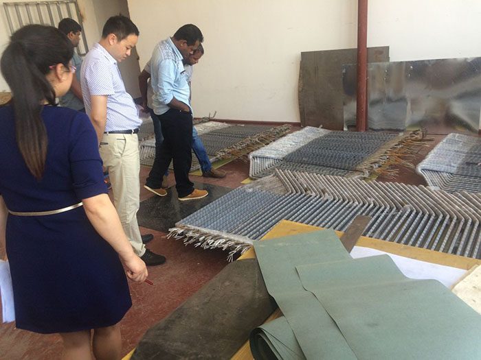 GAMO client delegation visiting TC factory