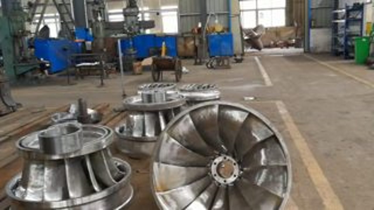 50-ton runner on static balance test rig