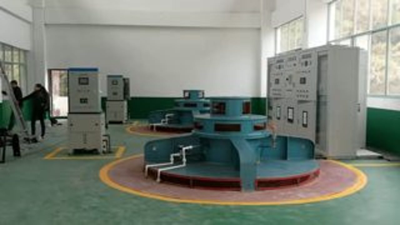 Vertical turbine-generator unit pre-dispatch test — TC test bay