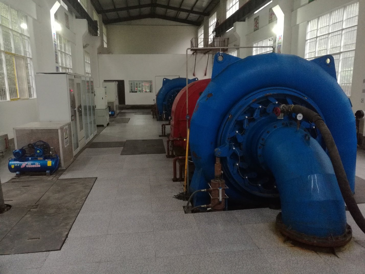 Two horizontal Francis units for Jinyuan HPP