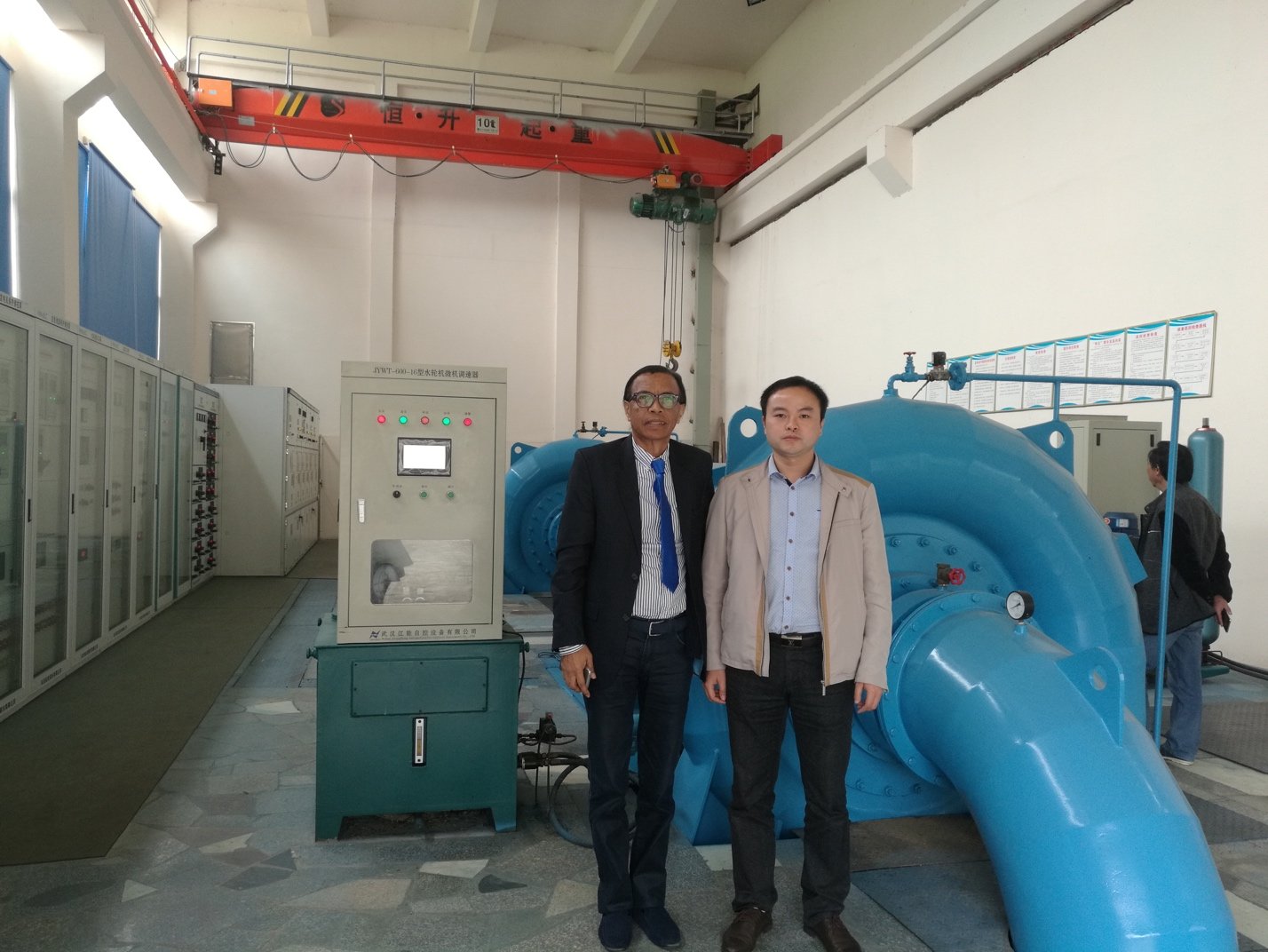 Two horizontal Francis units for Shashutai HPP