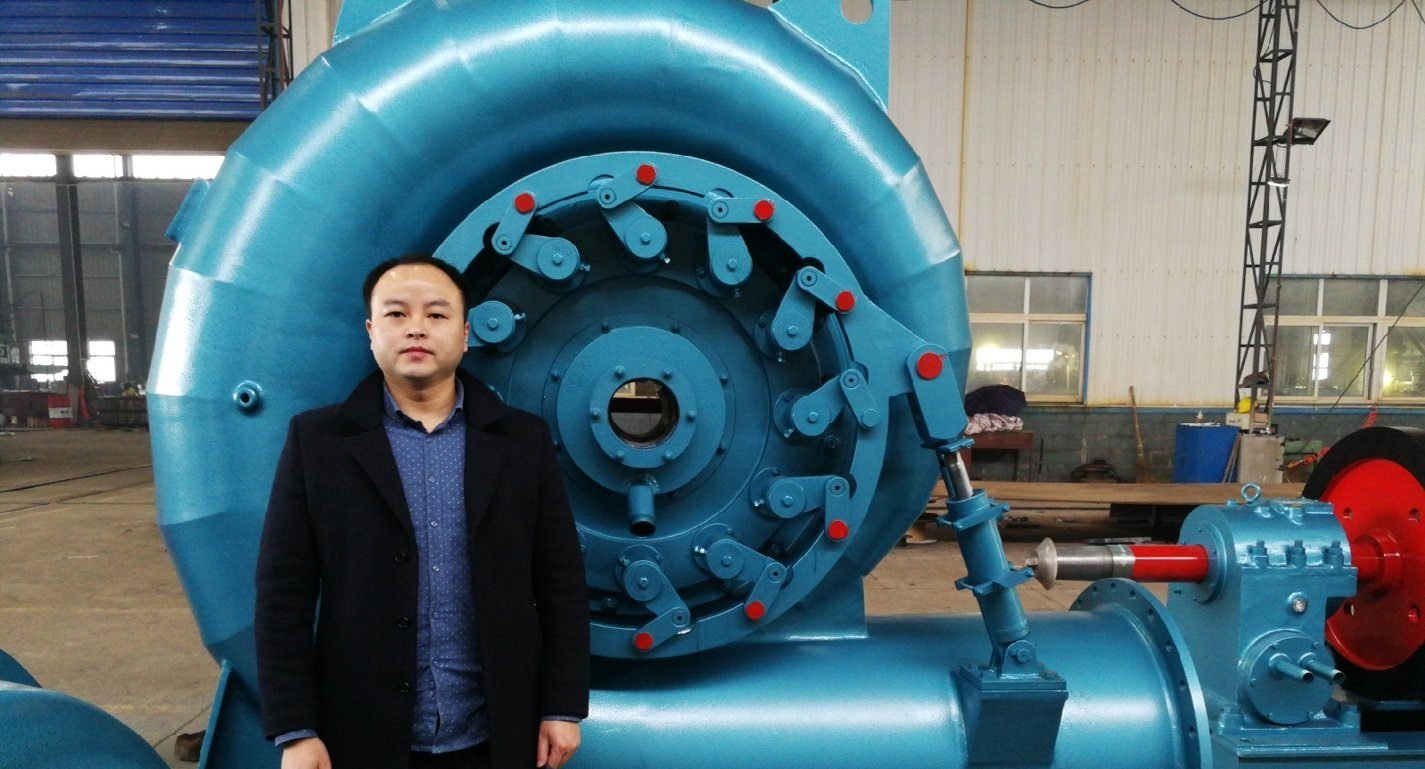 Horizontal Francis turbine units assembled at the TC factory