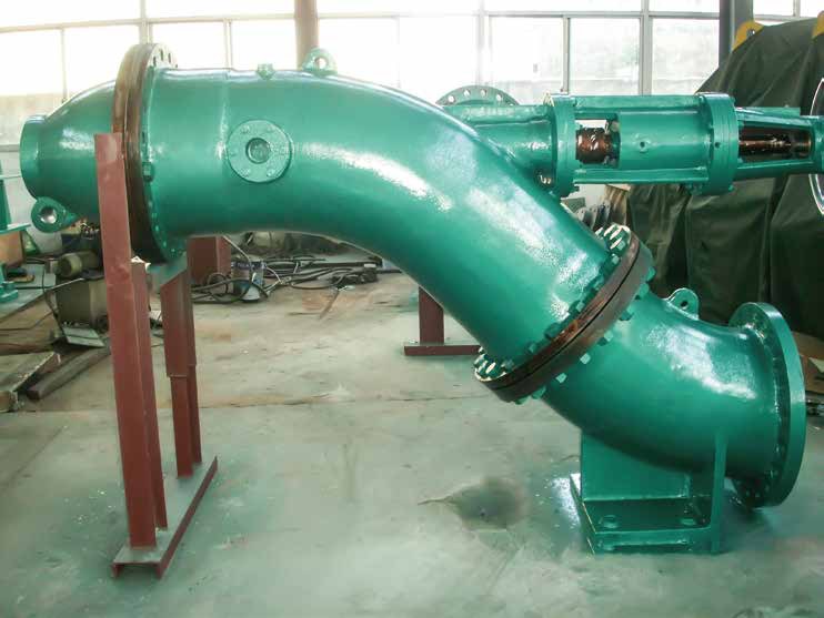 Pelton unit nozzle mechanism